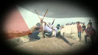 منا نايم بالخيمه وتحت المطر انتفاضة القدس 