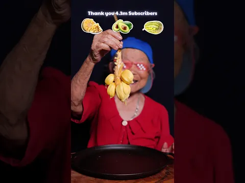 Mukbang ASMR 🥑 Eating Jackfruit and acocado 😋🔥🔥