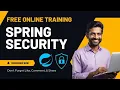 Free Workshop on Spring Security 2 Days of In-Depth Java Security Training