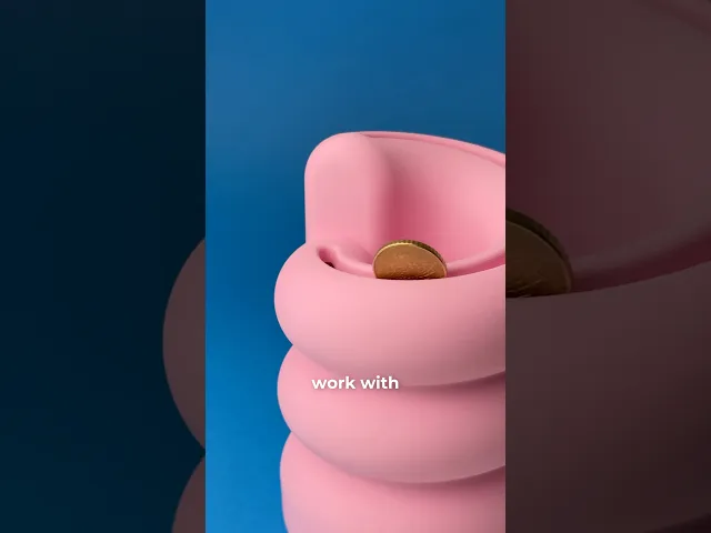 Oink, coin bank & pencil holder. video thumbnail