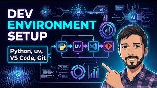 Beginner Dev Setup for AI Python VS Code Git uv Explained