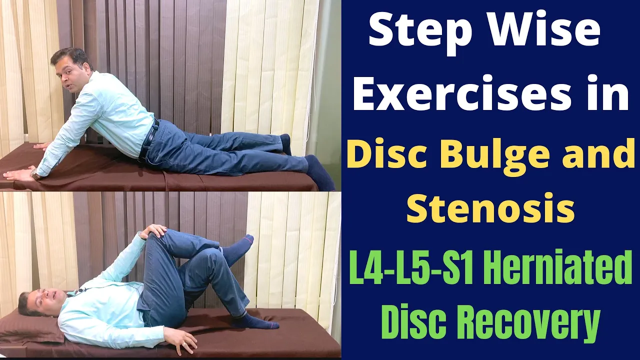 Exercises & Stretches for Disc Herniations. 