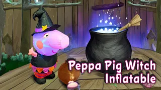 Peppa Pig Witch Inflatable  Peppa Pig Witch Inflatable