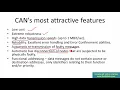 Controller Area Network CAN programming Tutorial 3 Attractive features of CAN