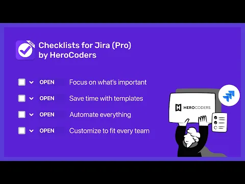 watch Checklists for Jira (Pro) by HeroCoders video