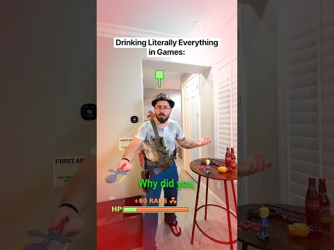 Drinking Literally Everything in Games…