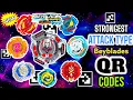 Unlock the Power ALL the Strongest ATTACK Type Beyblade QR Codes Beyblade Burst App