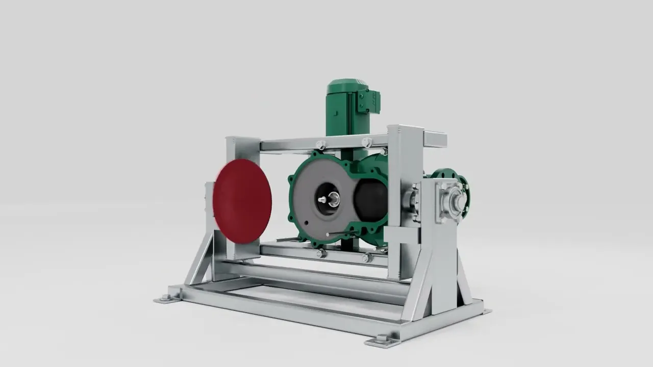 Wastecorp Pumps 3D assembly video