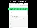 PYTHON LAPLACE TRANSFORMATION