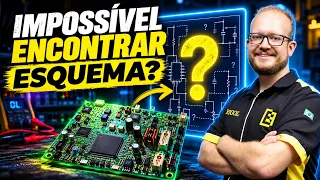 IMPOSSÍVEL ACHAR ESQUEMA ELÉTRICO DE PLACA? Eletronica Facil