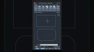 Rectangle Fillet - AutoCAD Tutorial