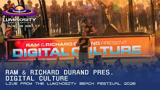 Ram Richard Durand pres Digital Culture live at Luminosity Beach Festival 2026