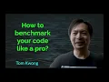 How to benchmark like a pro in Julia Tom Kwong