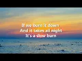 SLOW BURN by Kacey Musgraves (Lyric Video)