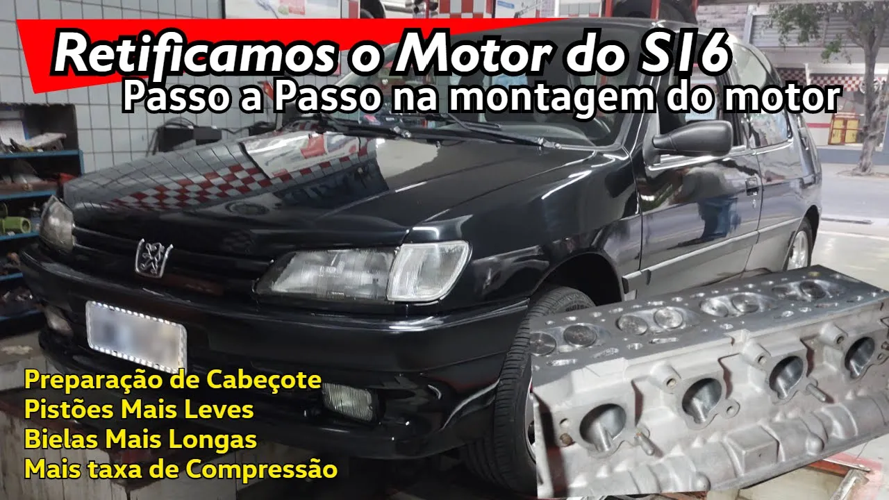 Peugeot 306 S16 - Retifica de Motor (projeto Royal part 4)