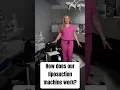How Our Liposuction Machine Works Dr Victoria Aime