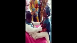 fake nigerian pastor caresses womens breasts for prayers