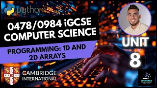 iGCSE Computer Science - Unit 8 Lesson 10 Programming