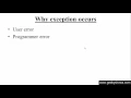 173 Why Exceptions Occurs in Java Programming Hindi