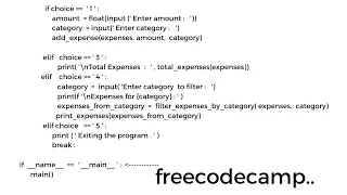Learn Lambda Functions by Building an Expense Tracker Python Beta Cert Step 44