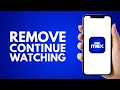 How to Remove Continue Watching on HBO Max - Step by Step