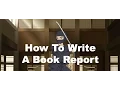 Writing Ninjas How To Write A Book Report