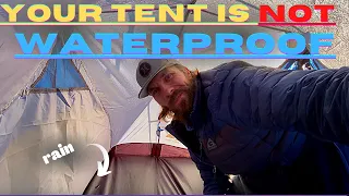 FIX IT for 12 How to Waterproof a Tent even cheap tents
