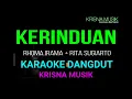 Download Lagu KERINDUAN KARAOKE DANGDUT ORIGINAL DUET HD AUDIO