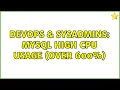 DevOps SysAdmins Mysql high cpu usage over 600