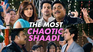 The Most Chaotic Shaadi | Bollywood Scene | Saqib Saleem, Rhea Chakraborty, Ram Kapoor