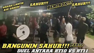 bangunin sahur diomelin bangunin sahur ala supporter