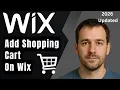 How to Add a Shopping Cart to a Wix Website 2026 Step-by-Step Beginner Tutorial