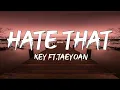 KEY 키 'Hate that... (Feat. TAEYEON) (Lyrics)