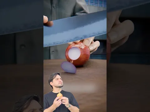 Truque de Cortar Cebola sem Chorar