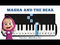 Download Lagu Dance Masha And The Bear (Viral Tiktok)  | Easy Pianika Tutorial