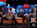 Melissa McBride Norman Reedus and Steven Yeun on Jimmy Kimmel