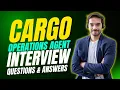 Cargo Operations Agent Interview Questions and Answers Must Watch Before Your Interview
