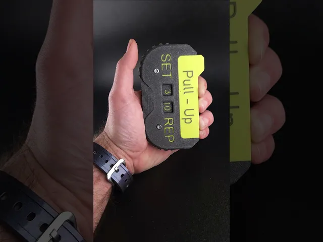 Set / Rep Counter - Analog Exercise Tracker video thumbnail