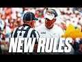 Rule Changes YOU Should know entering 2026 College Football Season Targeting Pass Interference