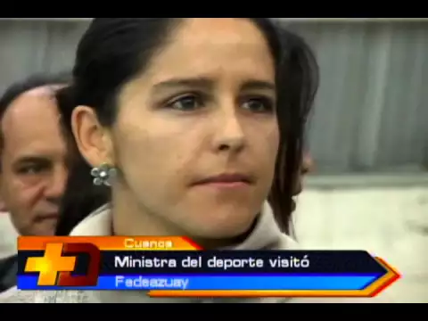 Ministra del deporte visitó Fedeazuay