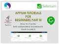 Create Test Automation Framework using Appium TestNG Cucumber Extent Report IntelliJ
