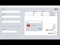 Java GUI crud with MYSQL Database XAMPP - Create Read Update Delete