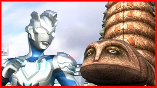Ultraman Z Vs Twintail and Gudon Fierce Kaiju Battle