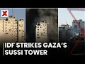 Download Lagu Israeli Strike Destroys Second High-Rise, Sussi Tower In Gaza City | NewsX World