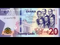 The Big 6 image moves on the 20 cedis note