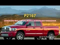 P2167 Dodge RAM 1500 - Accelerator Pedal Position Sensor 2 Maximum Stop Performance