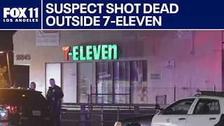 Suspect shot killed by LAPD officers in Reseda FOX 11 LA