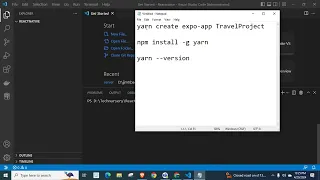 React native yarn error How to install yarn on MacOS