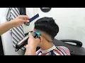 Lagu MID FADE || Tutorial Potong rambut detail step by step metode kursus untuk pemula 100 % Mudah
