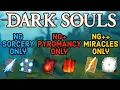 Can You Beat All The DARK SOULS Magic Challenges On One Character